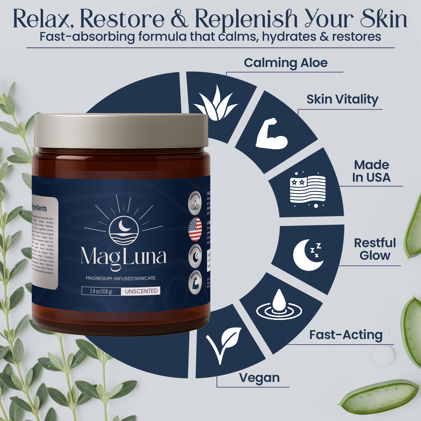 Unscented Magnesium Cream