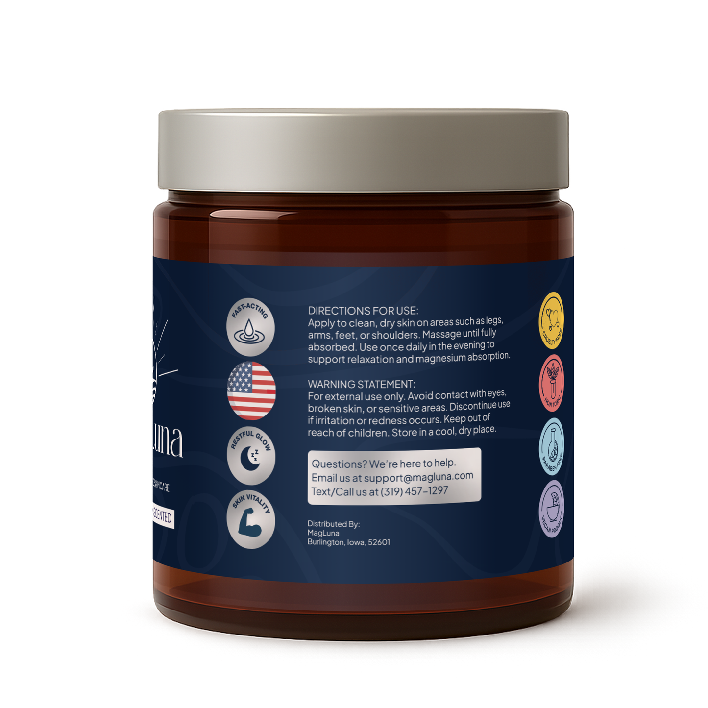 Unscented Magnesium Cream