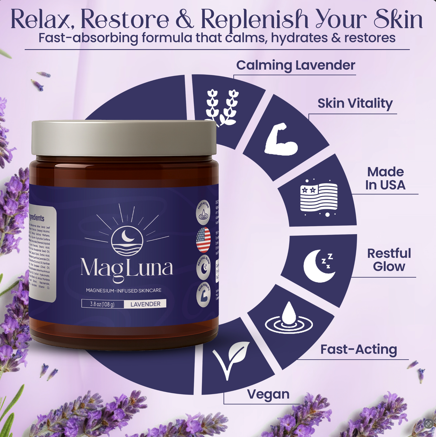 Lavender Magnesium Cream